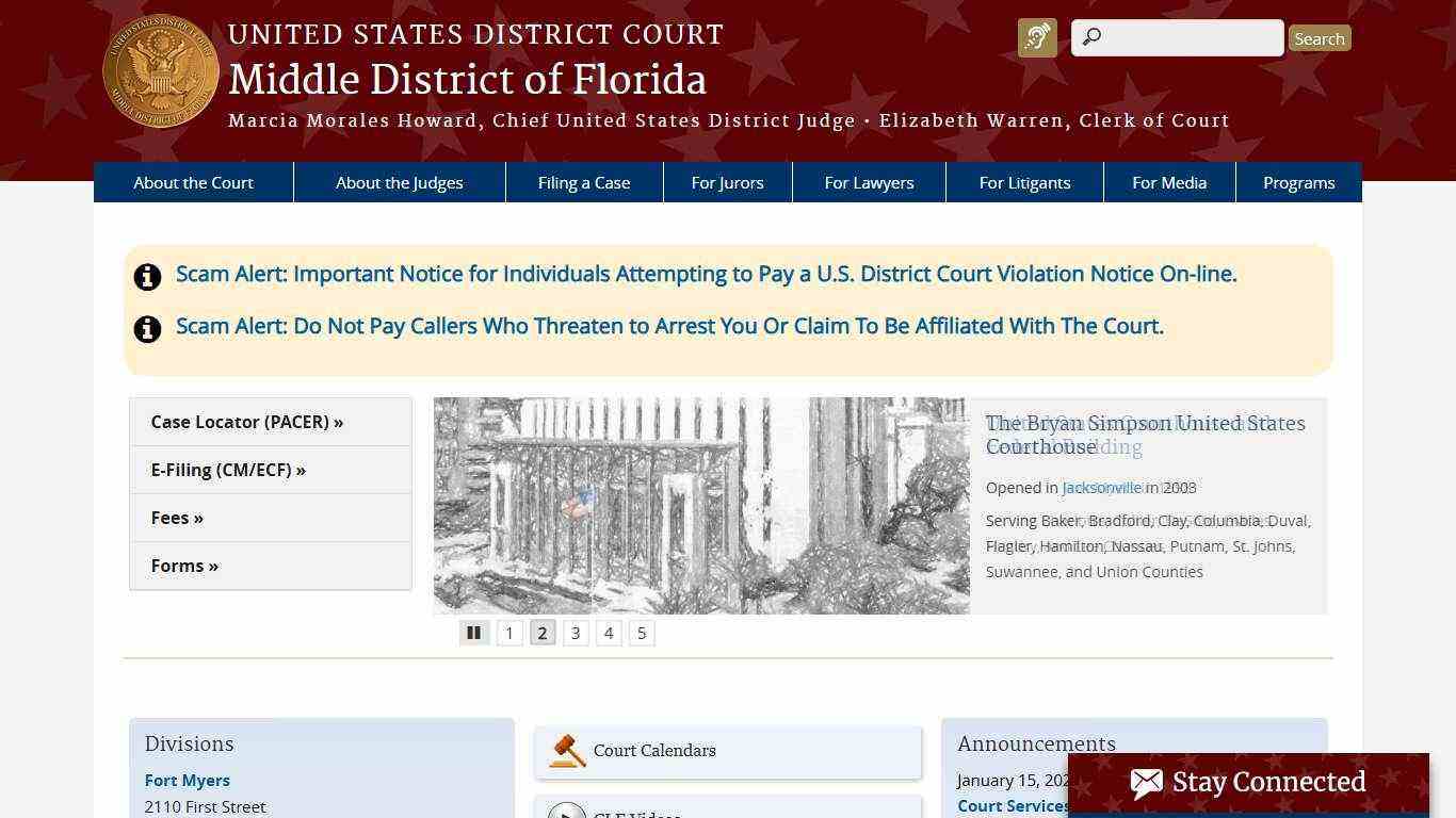 Middle District of Florida | United States District Court